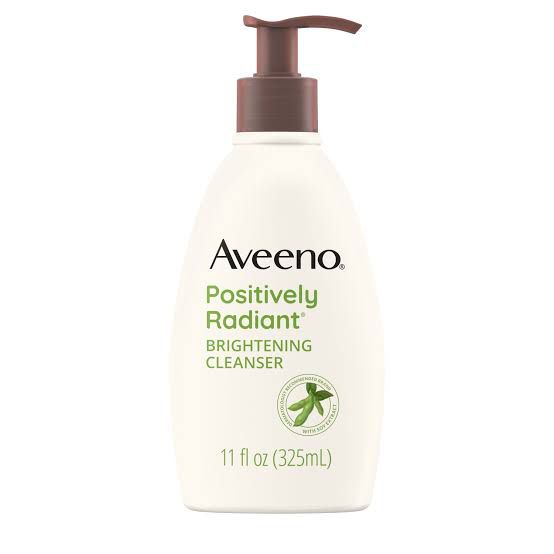 Aveeno Positively Radiant Brightening Cleanser 325ml (IMPORTED) Canada