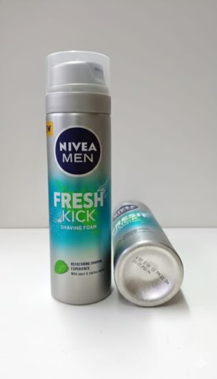 Nivea Fresh Kick Shaving Foam 200 ML (Imported)