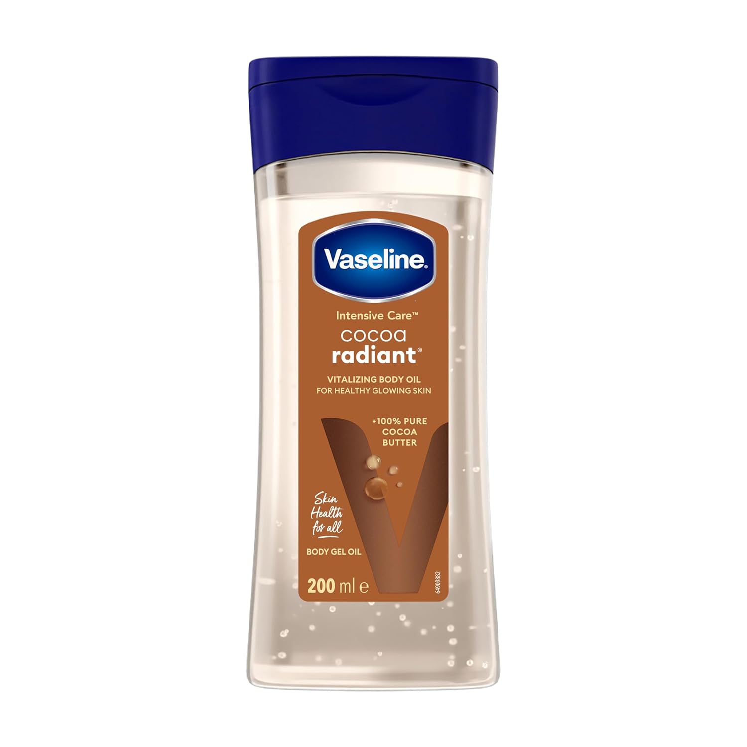 Vaseline Vaseline Intensive Care Cocoa Radiant Body Gel Oil, 6.8 Ounce ,Imported