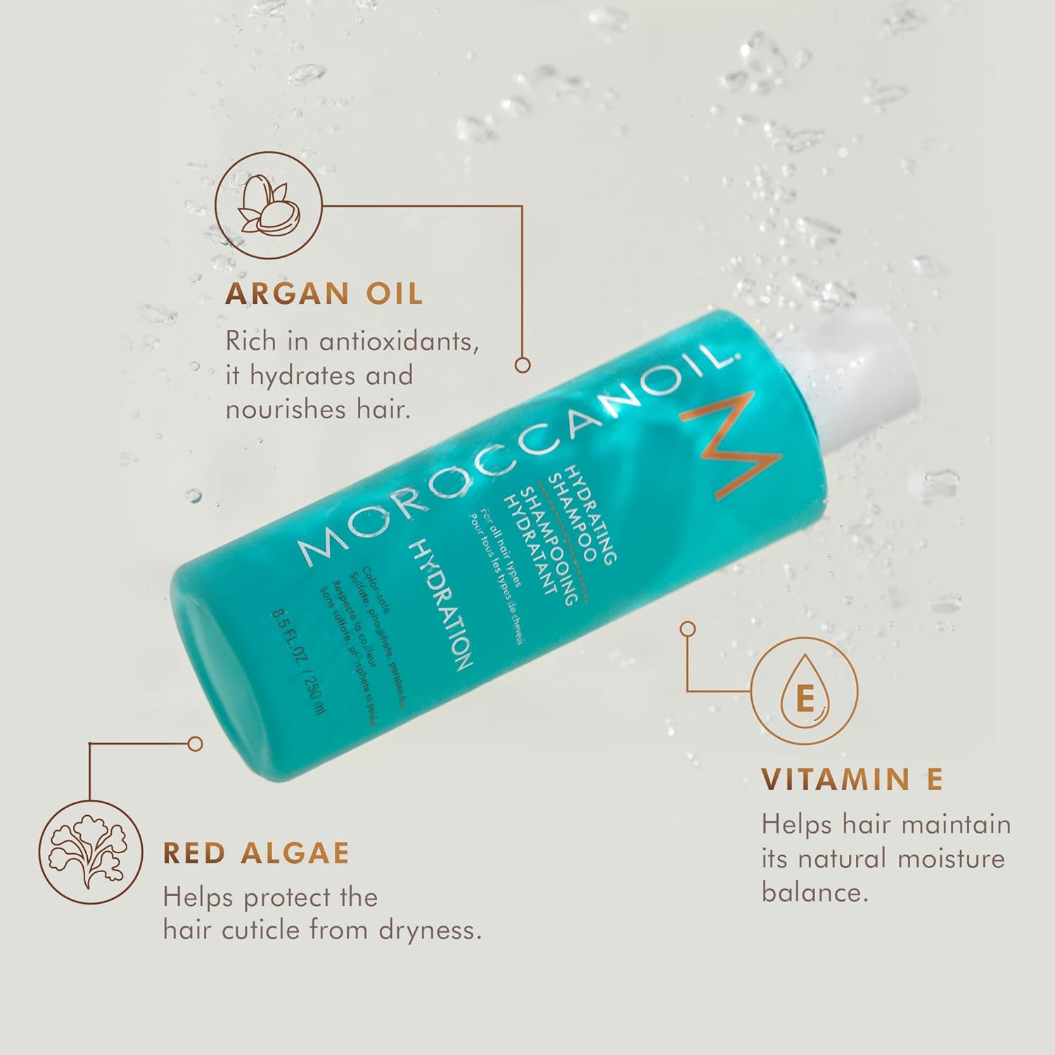 Moroccanoil Hydrating Shampoo ,Imported, USA - Image 5