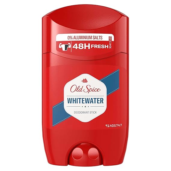 Old Spice High Endurance Deodorant Stick Whitewater for Men (Pack of 1) - 50ml