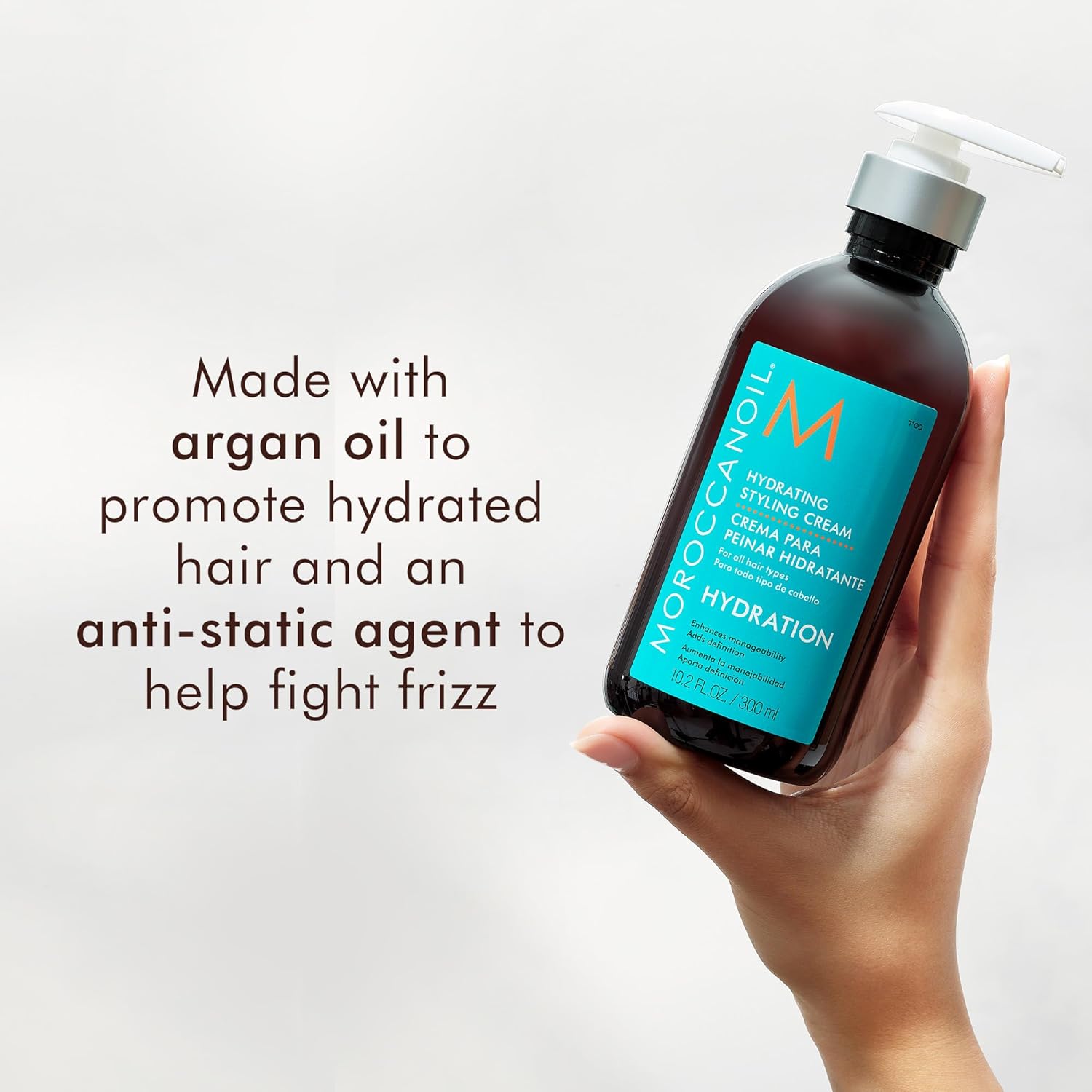 Moroccanoil Hydrating Styling Cream 300ml ,Imported, USA - Image 2