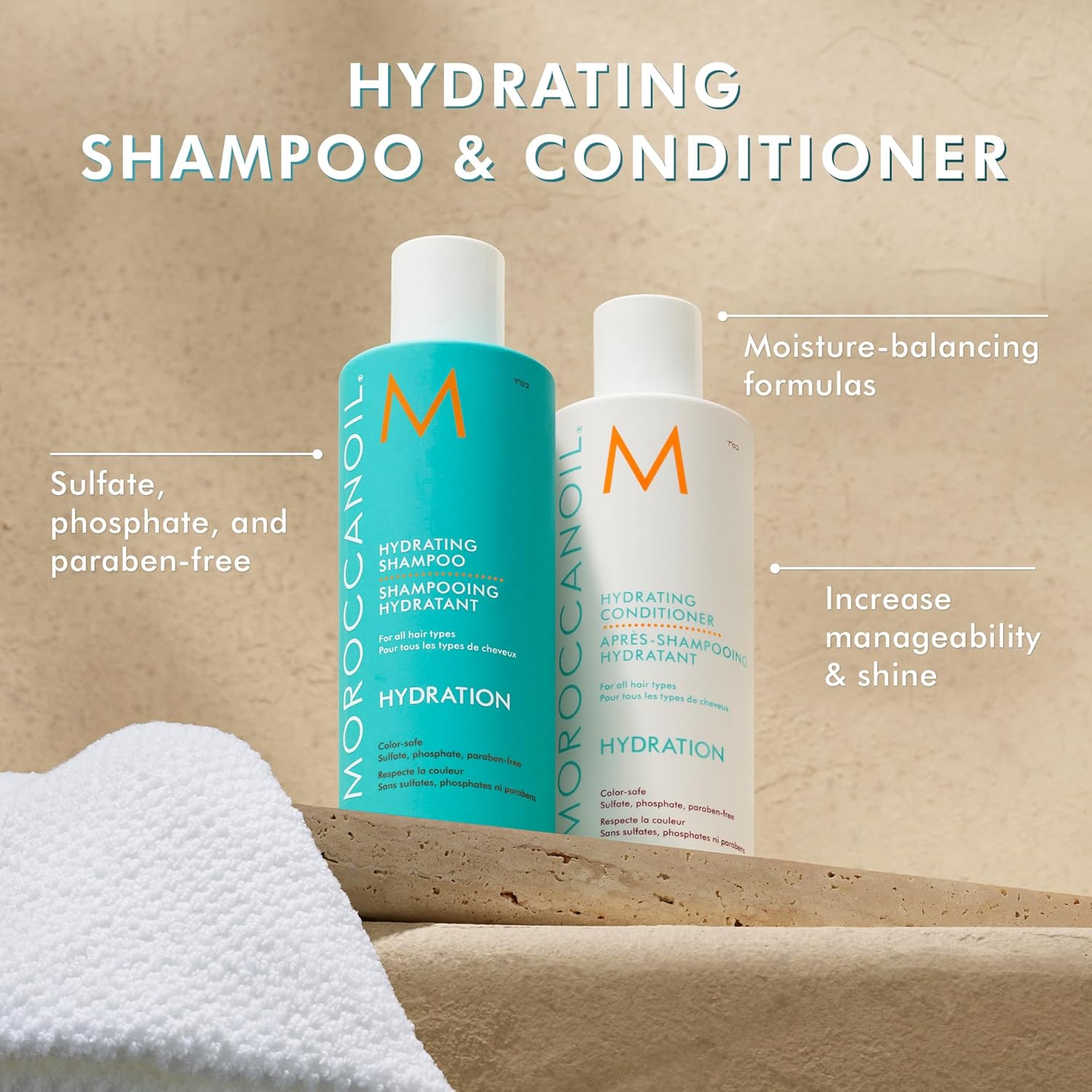 Moroccanoil Hydrating Shampoo ,Imported, USA - Image 3