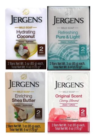 Jergens Mild Soap Bar 170G (2 Bar Pack)