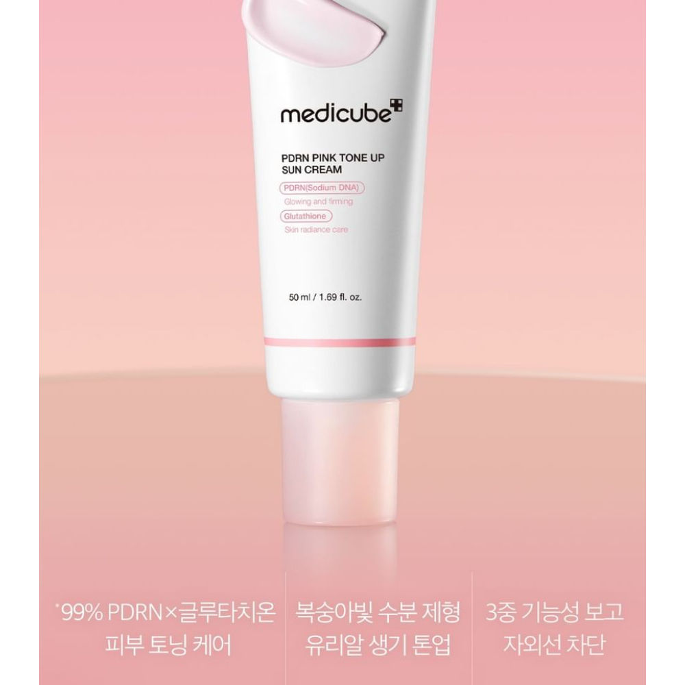 Medicube PDRN Pink Tone Up Sun Cream(50ml) - Image 2