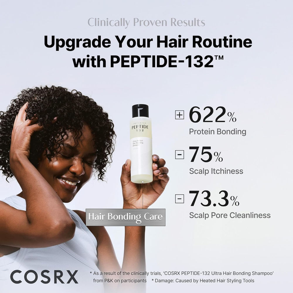 COSRX Peptide-132 Ultra Perfect Hair Bonding Shampoo(200ml) - Image 4