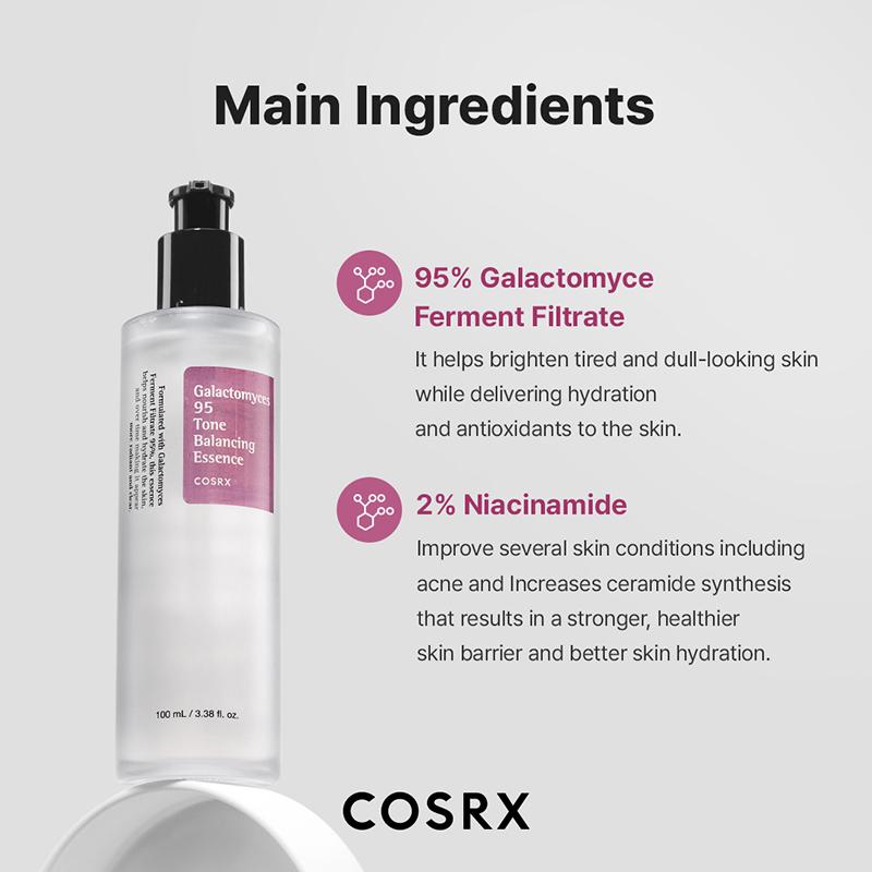 COSRX Galactomyces 95 Tone Balancing Essence(100ml) - Image 5