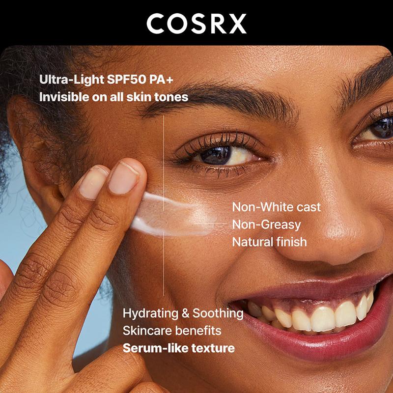 COSRX Ultra-Light Invisible Sunscreen SPF50 PA++++(50ml) - Image 2