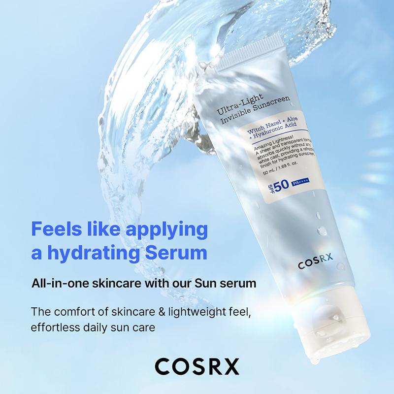 COSRX Ultra-Light Invisible Sunscreen SPF50 PA++++(50ml) - Image 5