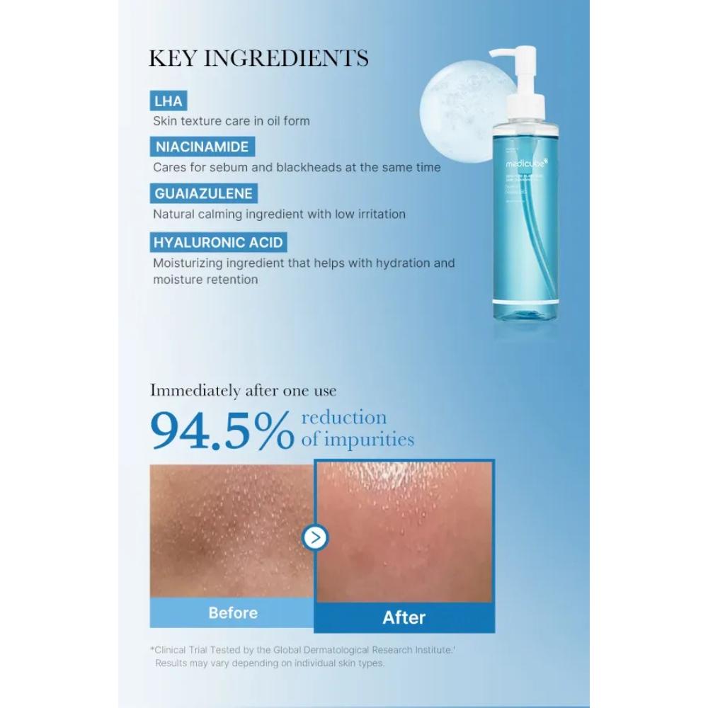 Medicube Zero Pore Blackhead Deep Cleansing Oil(205ml) - Image 4